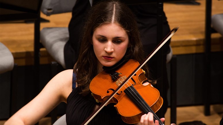 undefinedBenslow violinist Madeleine Brooks