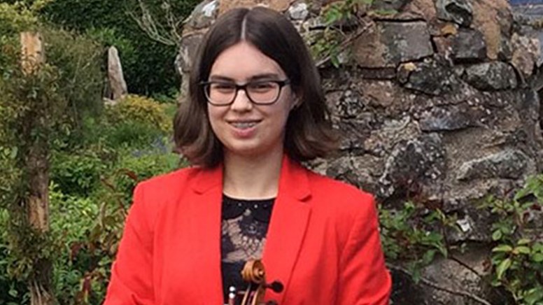 undefinedViolinist Rachel Stonham